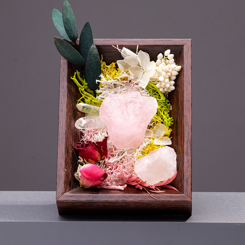 Ocean Echo Floral Frame