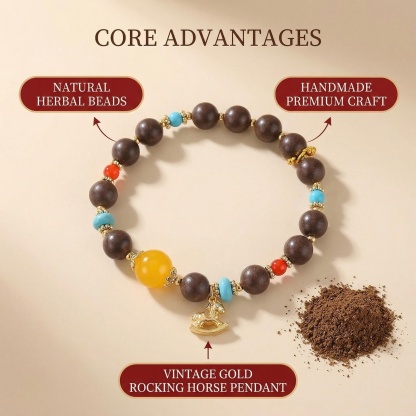 Five Elements Herbal Aromatherapy Prayer Bead Bracelet