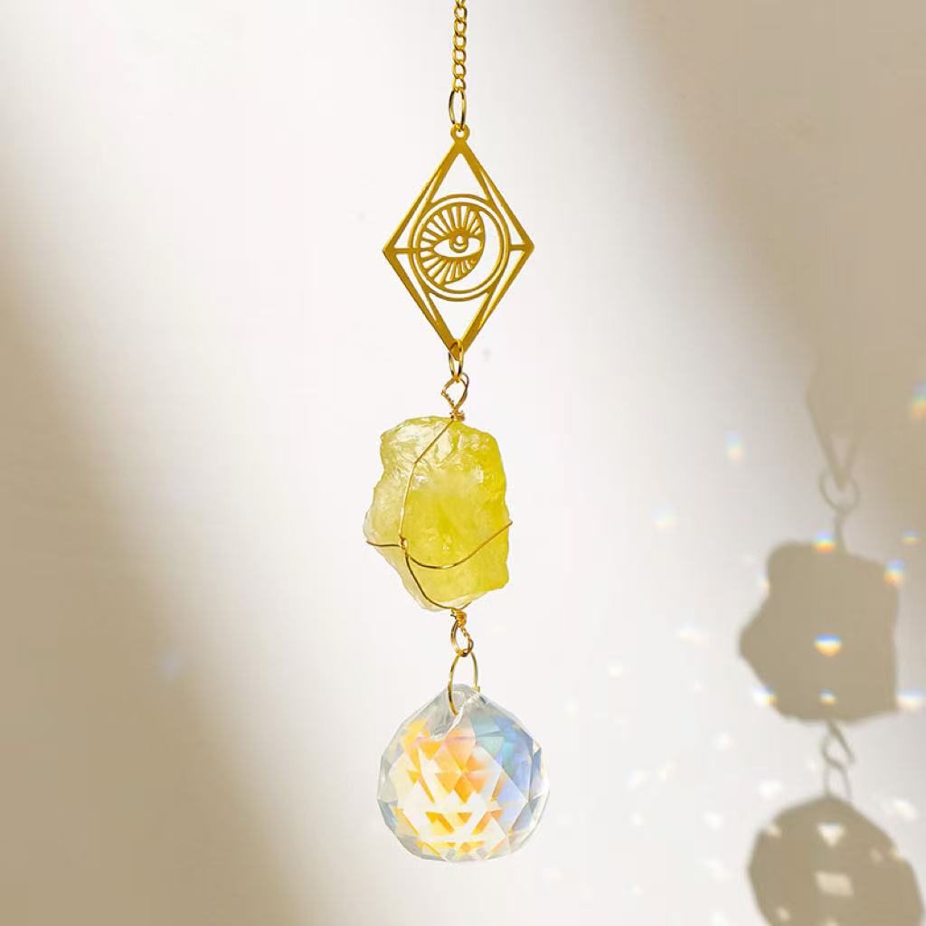 Celestial Ametrine Garden Pendant