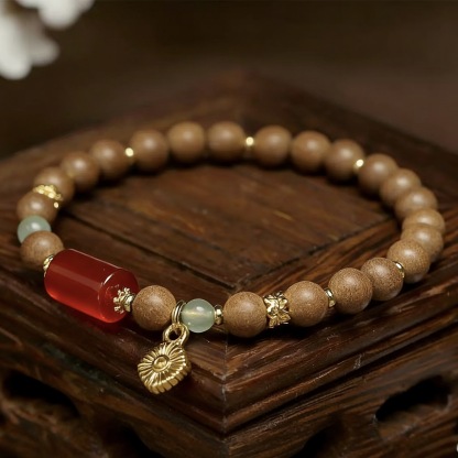 Five Elements Herbal Aromatherapy Prayer Bead Bracelet