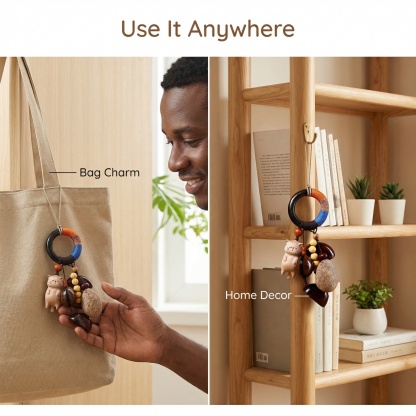 Natural Seed Pod Rattle Blessing & Graduation Gift