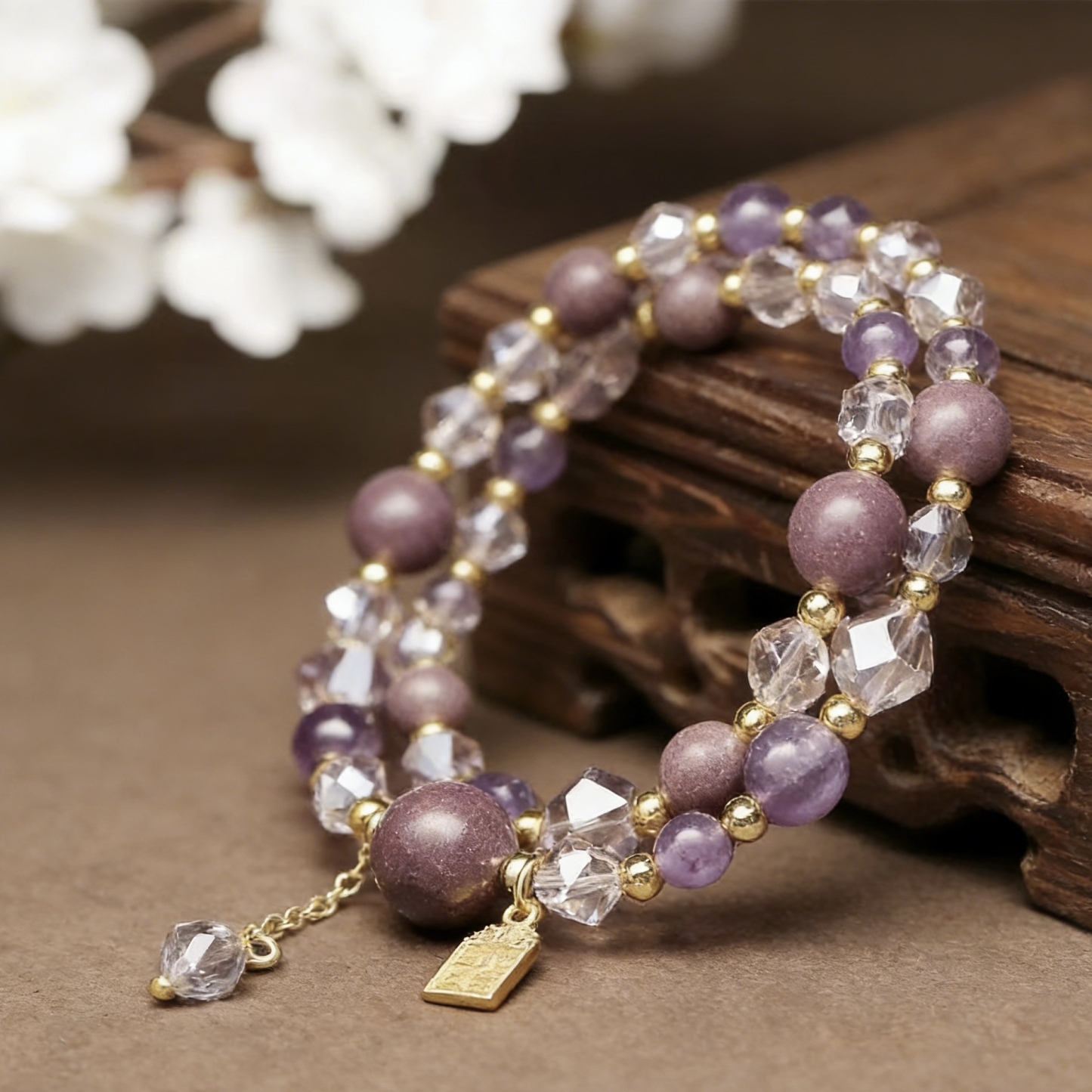 Five Elements Herbal Aromatherapy Prayer Bead Bracelet