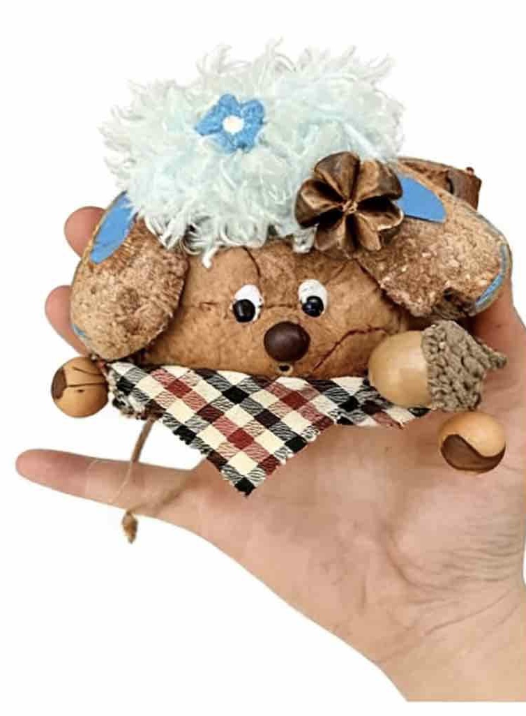 Handmade Natural Seed Bean Pod Dolls - Decor & Accessories