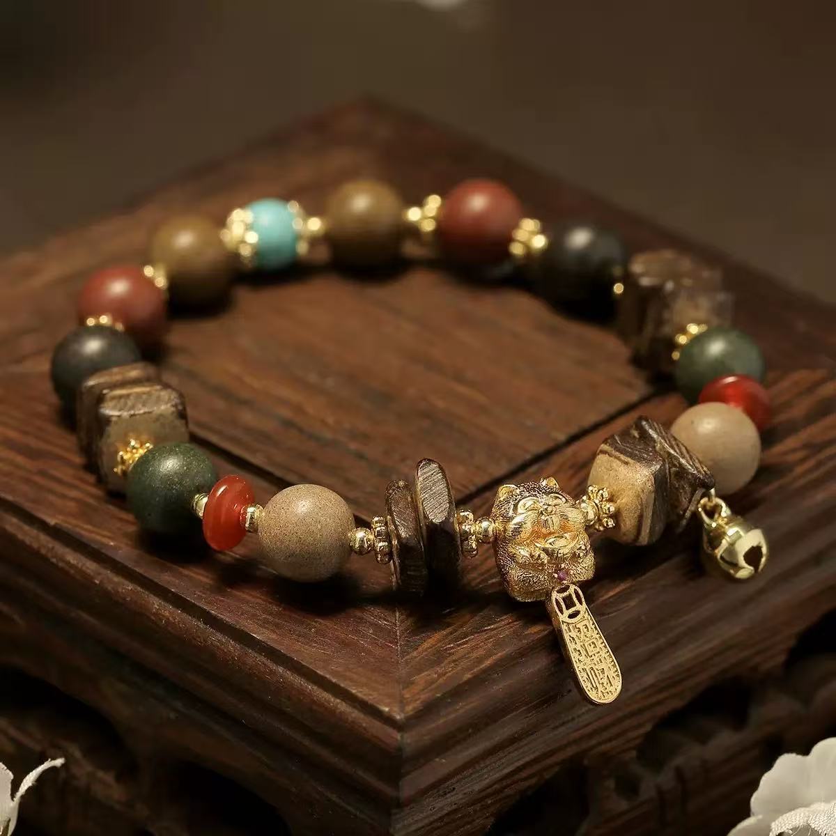 Five Elements Herbal Aromatherapy Prayer Bead Bracelet