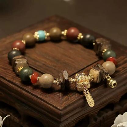 Five Elements Herbal Aromatherapy Prayer Bead Bracelet