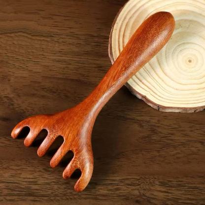 Sandalwood Acupressure Scalp & Meridian Massage Comb