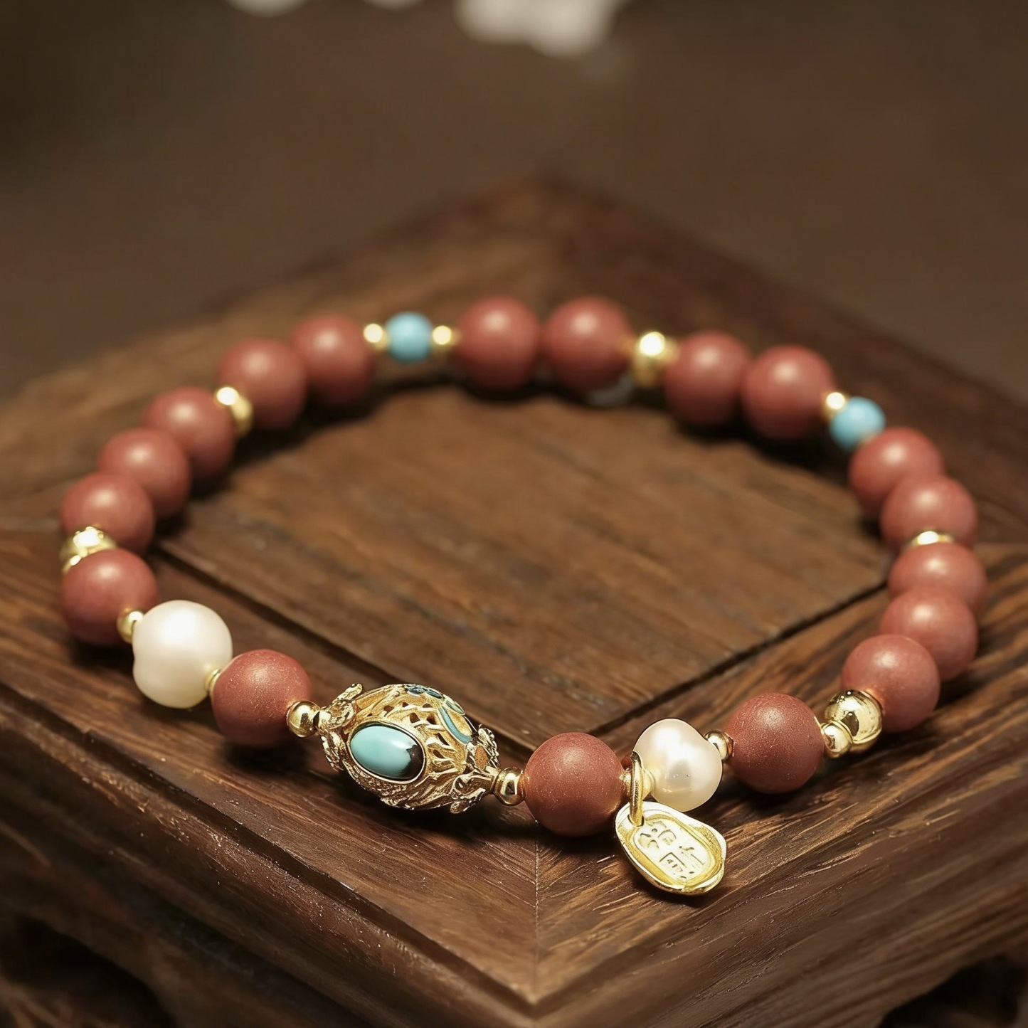 Five Elements Herbal Aromatherapy Prayer Bead Bracelet