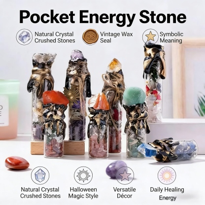 Crystal & Herb Energy Vial