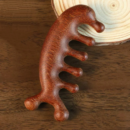 Sandalwood Acupressure Scalp & Meridian Massage Comb