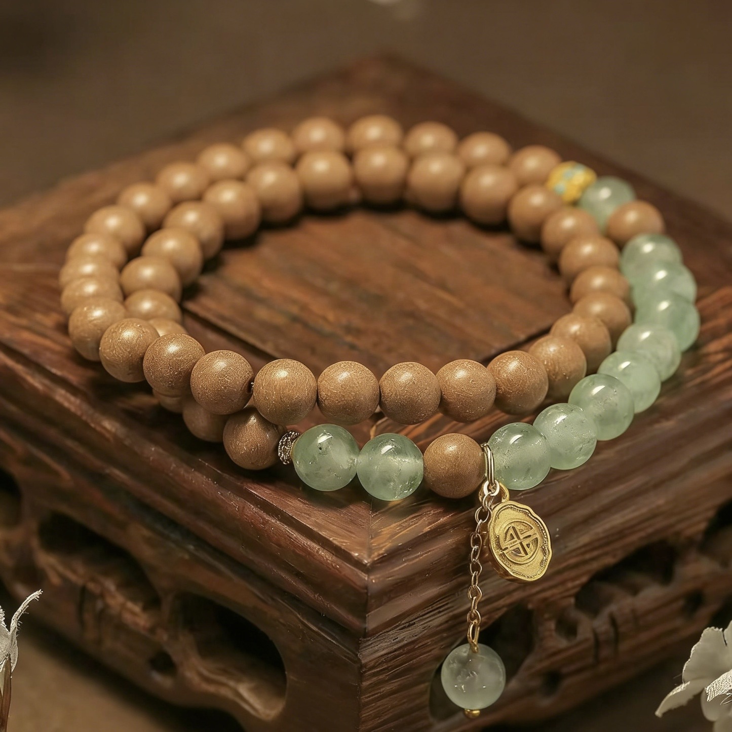 Five Elements Herbal Aromatherapy Prayer Bead Bracelet