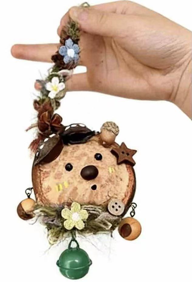 Handmade Natural Seed Bean Pod Dolls - Decor & Accessories