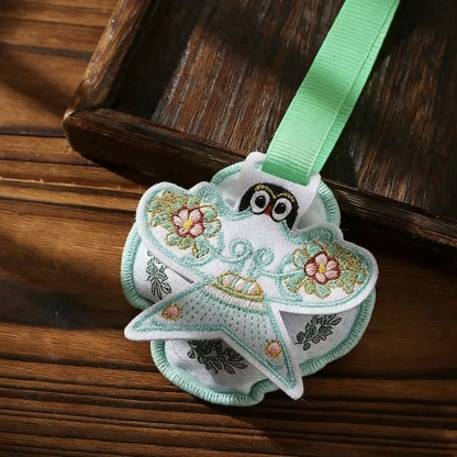 New Chinese Style "Fu Lu Shou Xi" Mugwort Sachet