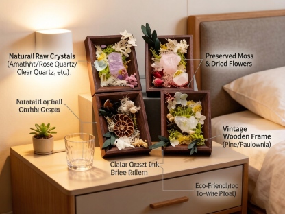 Ocean Echo Floral Frame