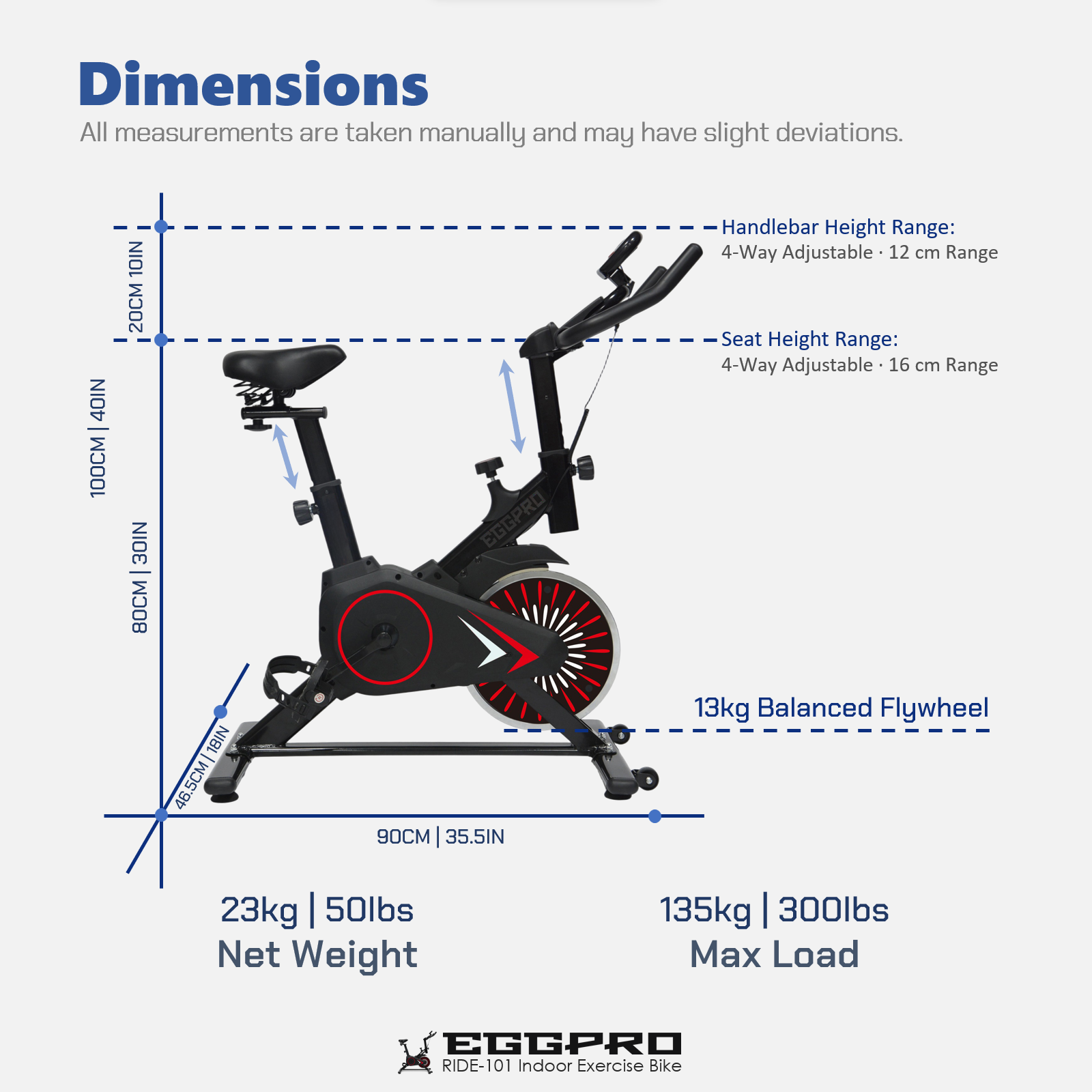 RIDE-101 Indoor Exercise Bike