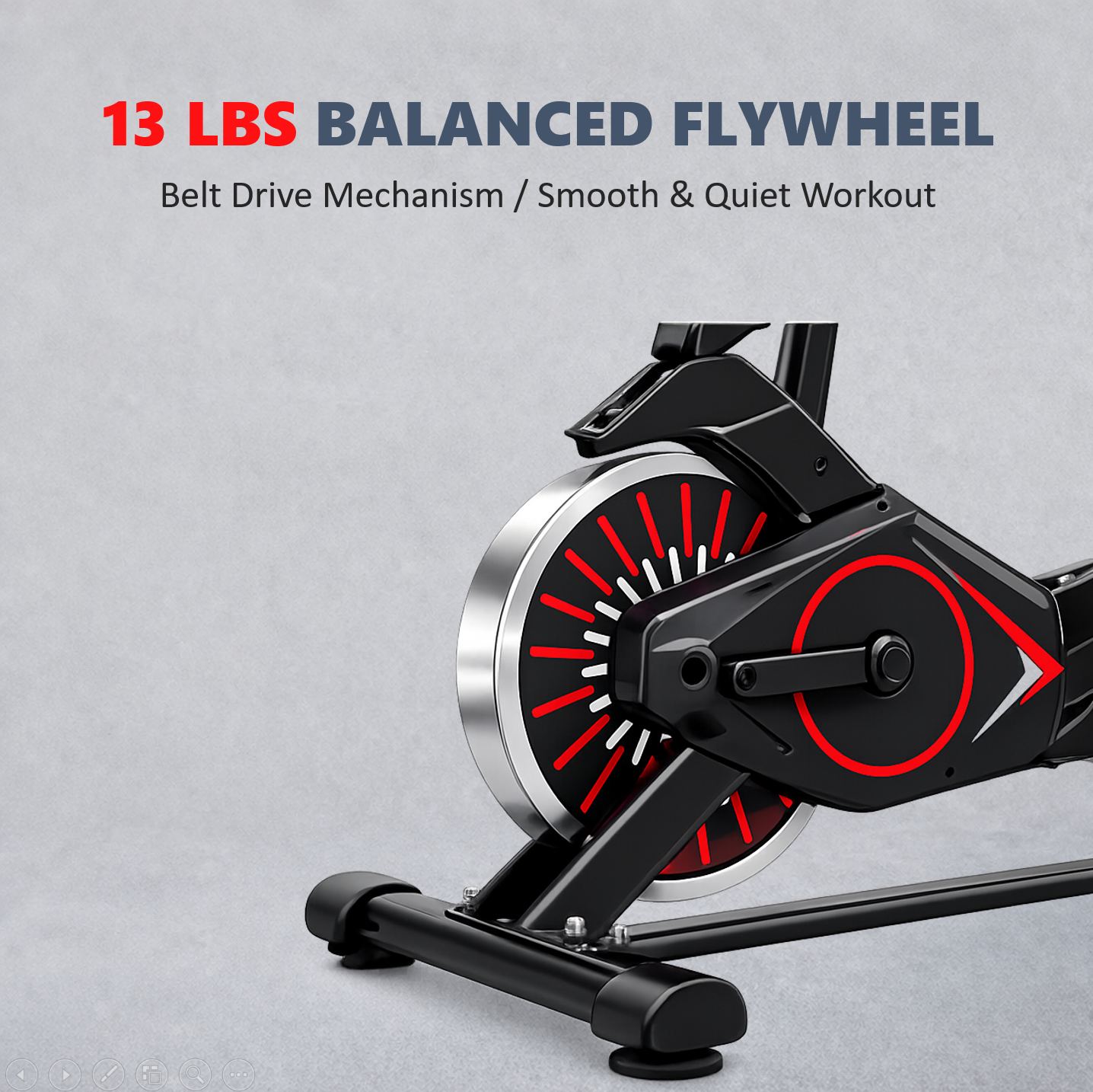 RIDE-101 Indoor Exercise Bike
