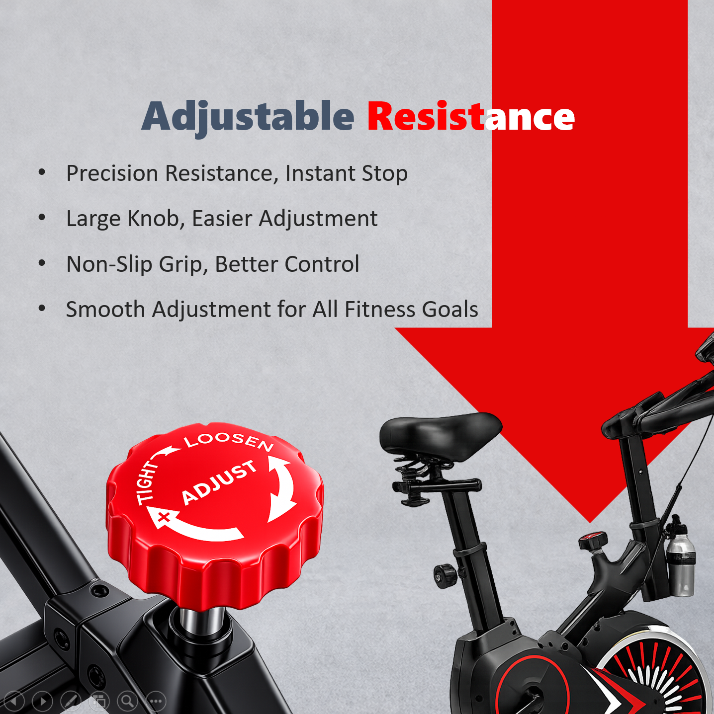 RIDE-101 Indoor Exercise Bike