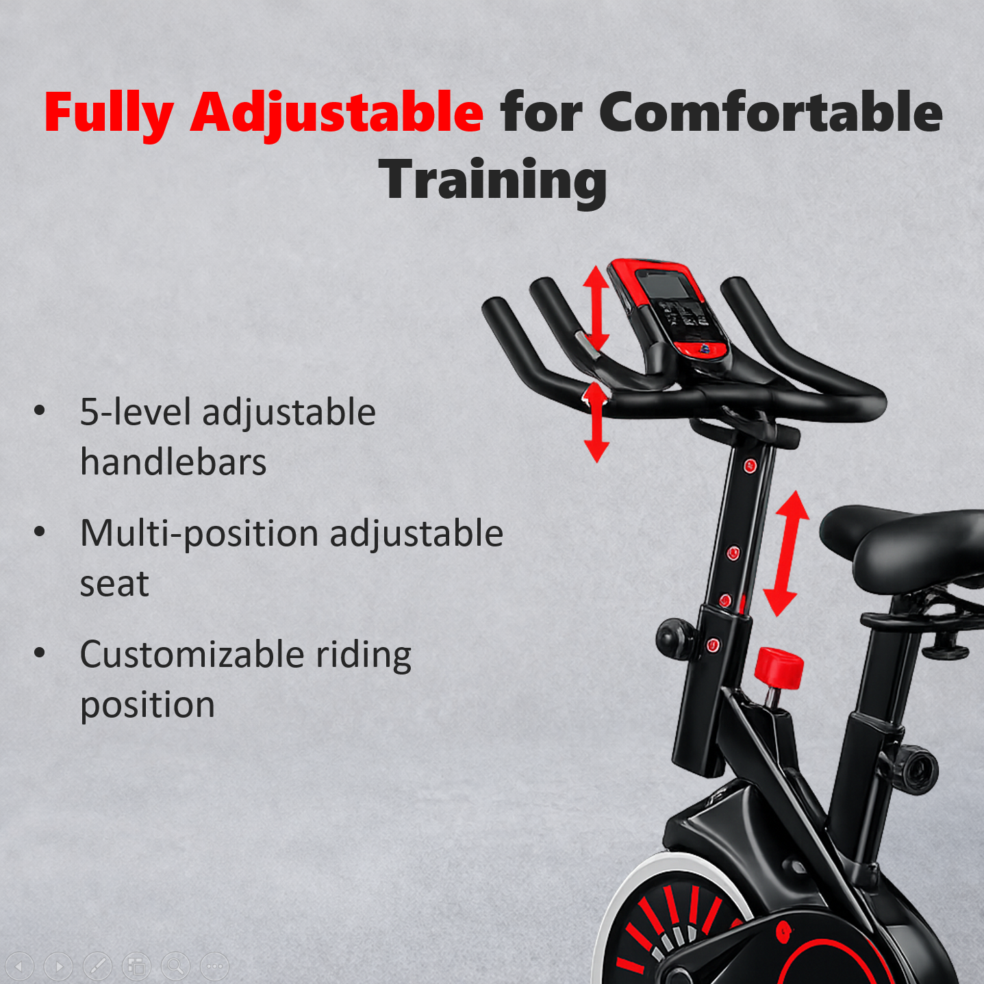 RIDE-101 Indoor Exercise Bike