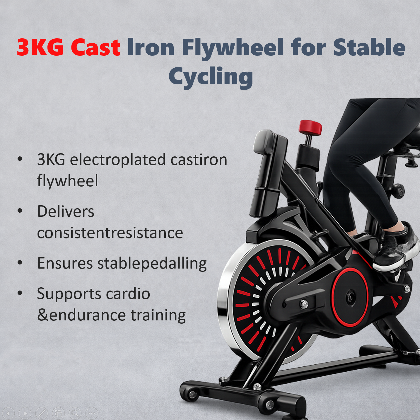 RIDE-101 Indoor Exercise Bike