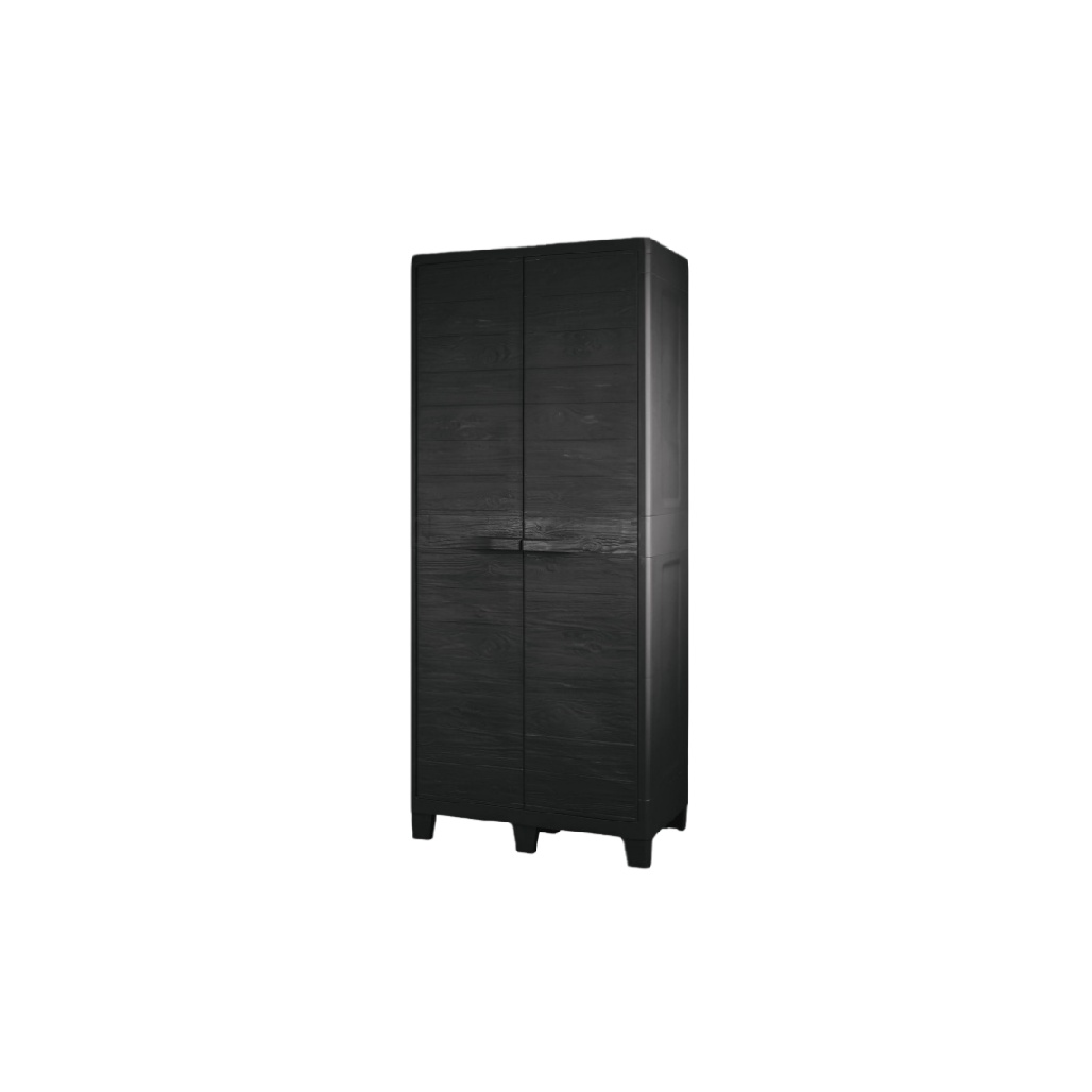 Armoire de rangement en mélamine pour bureau ou salon - 70 x 40 x 180-lignedubois.com