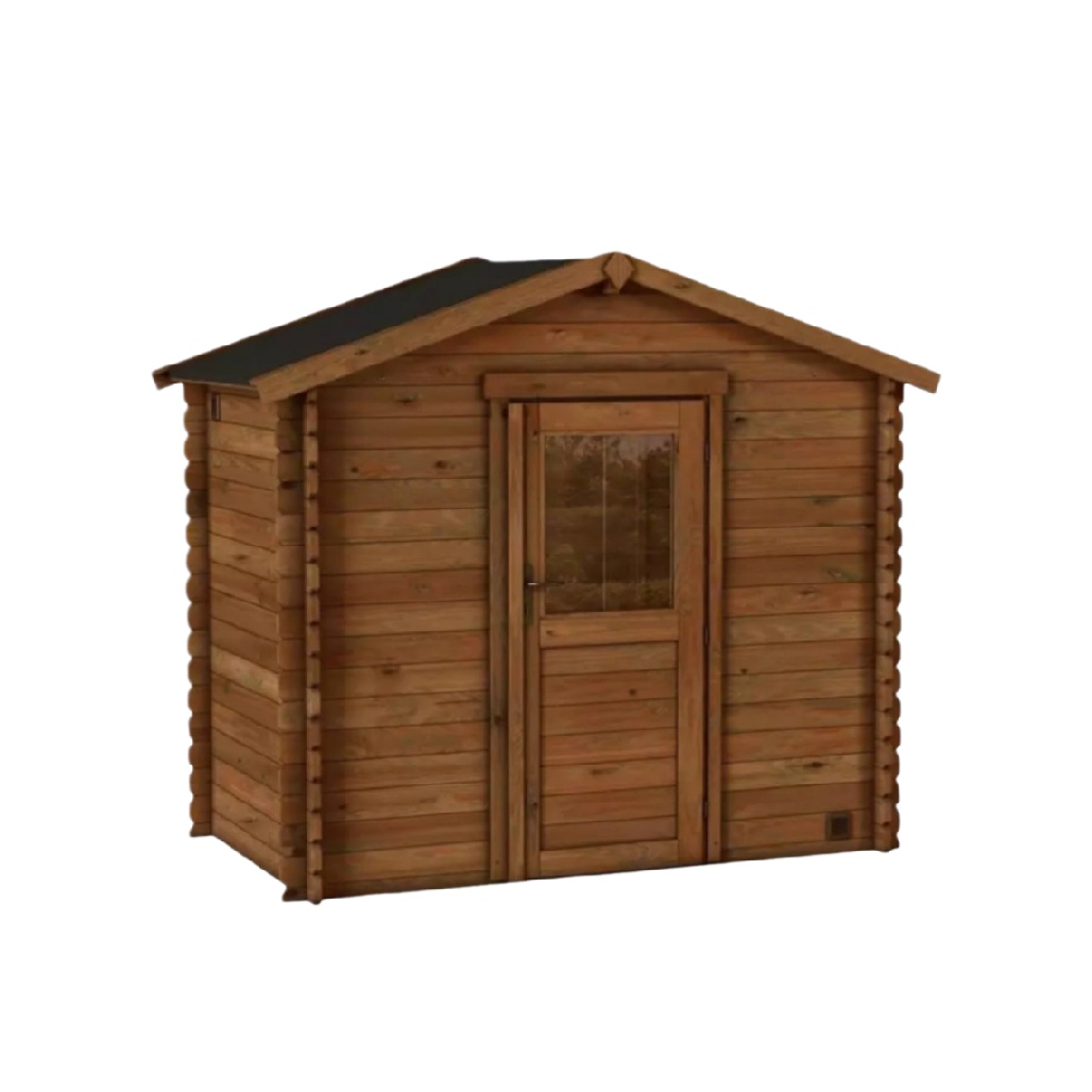 Cabane de jardin en bois traité pour rangement extérieur - 150 x 100 x 120-lignedubois.com