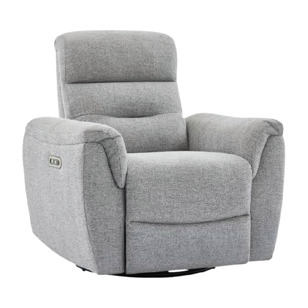 Fauteuil inclinable pour salon en tissu synthétique - 80 x 85 x 100-lignedubois.com