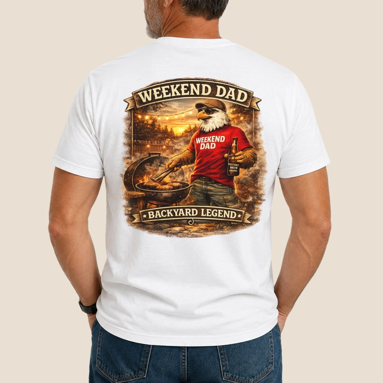 Weekend Dad Backyard Legend | Classic Unisex Tee