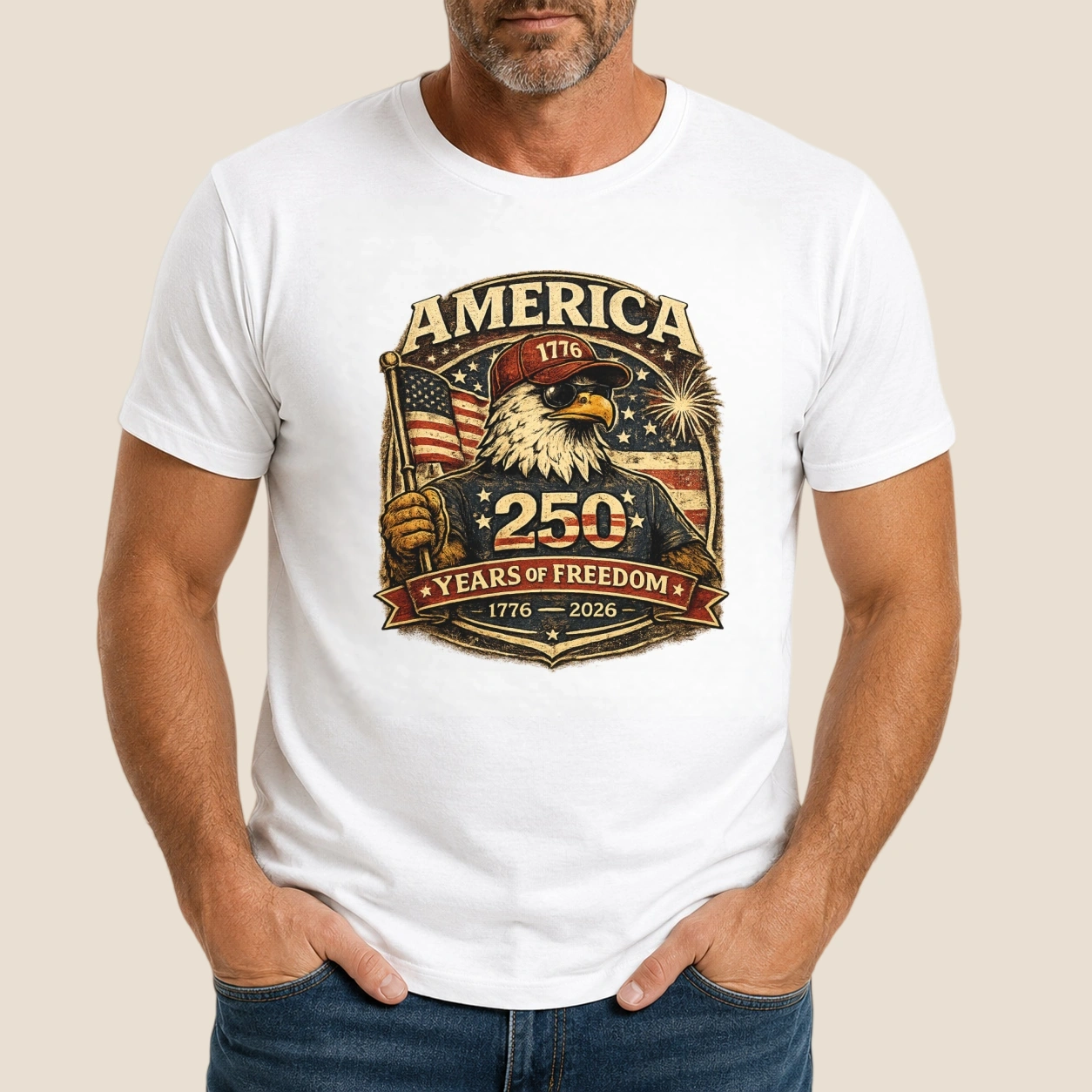 America 250 Liberty Eagle | Classic Unisex Tee