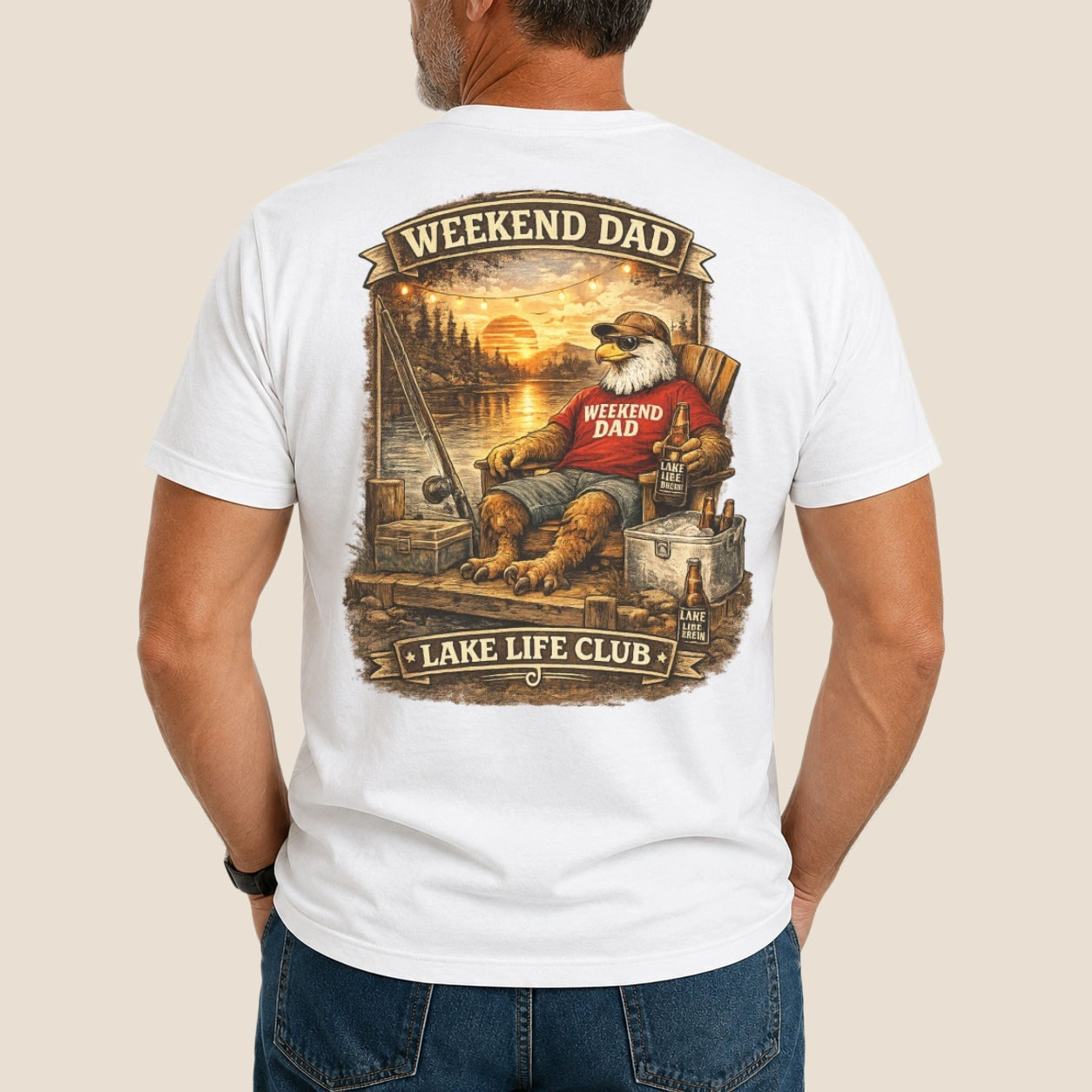 Weekend Dad Lake Life Club | Classic Unisex Tee