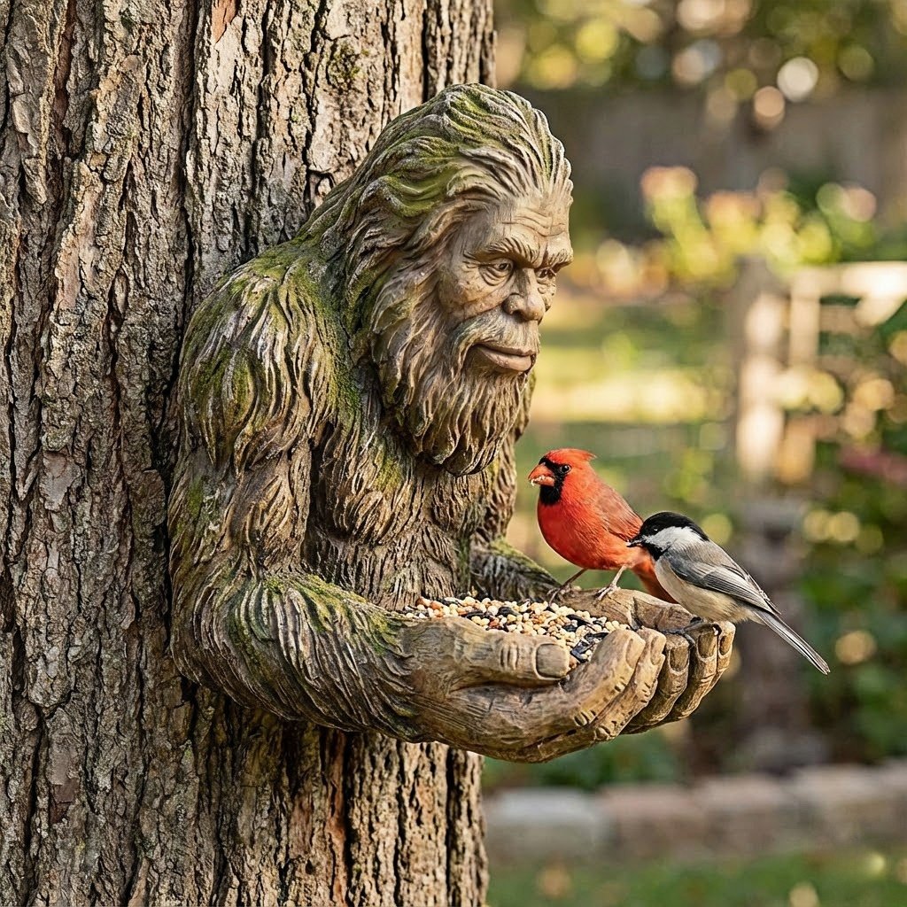 Bigfoot Bird Feeder-8inch