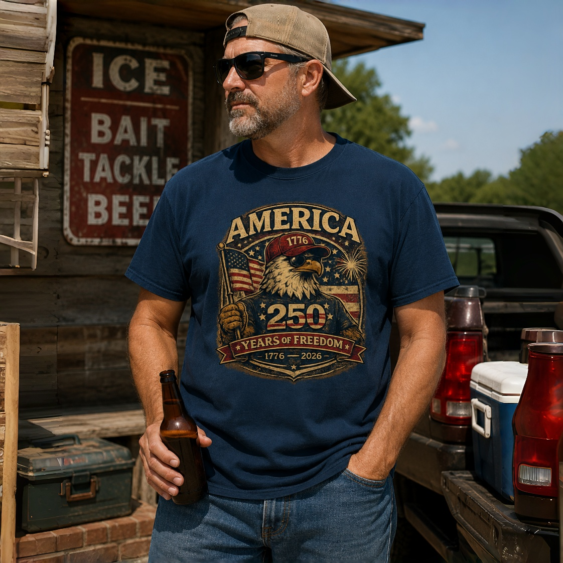 America 250 Liberty Eagle | Classic Unisex Tee