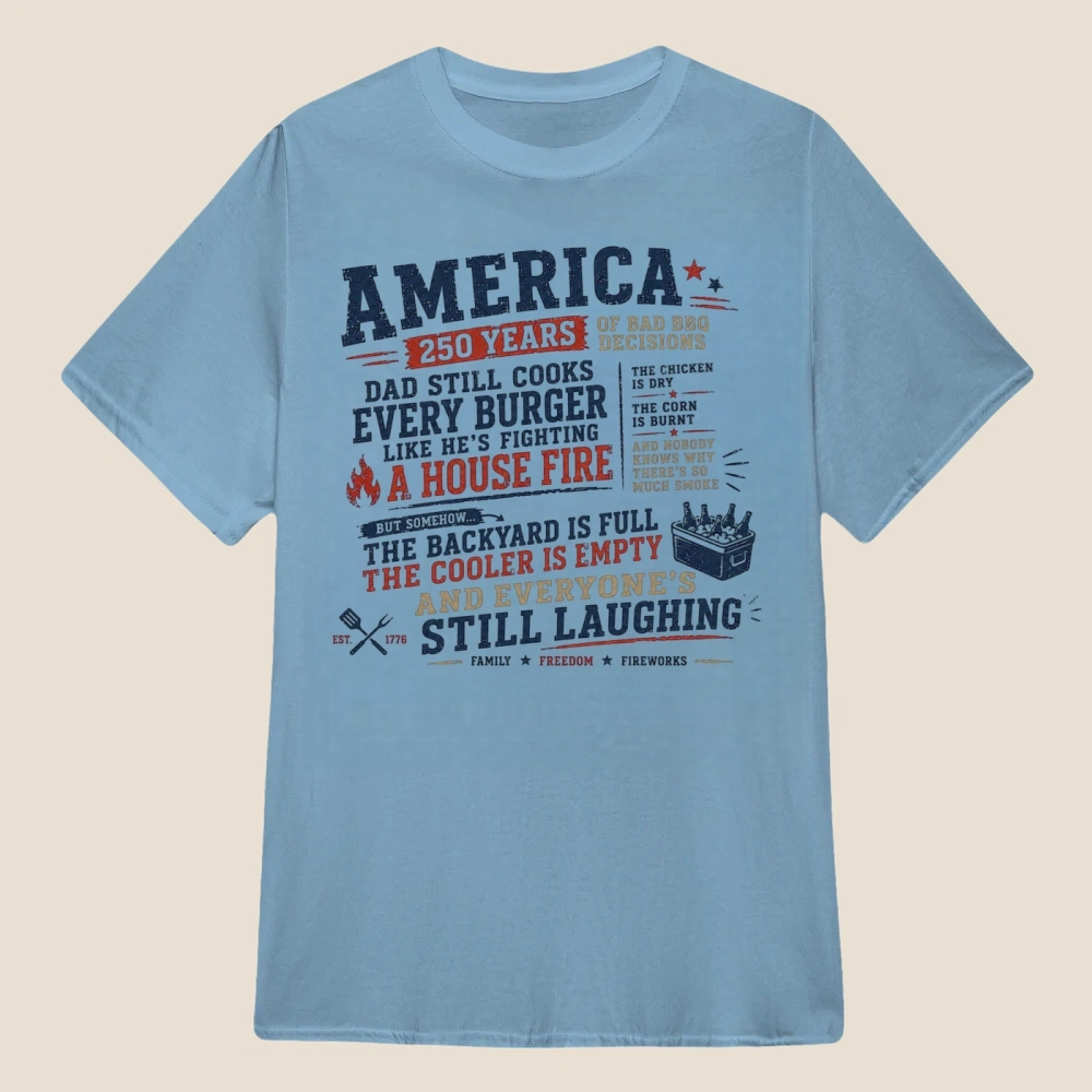 250 Years of Bad BBQ Decisions | Classic Unisex Tee