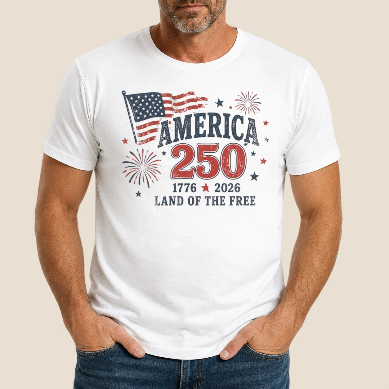America 250 Fireworks Celebration | Classic Unisex Tee