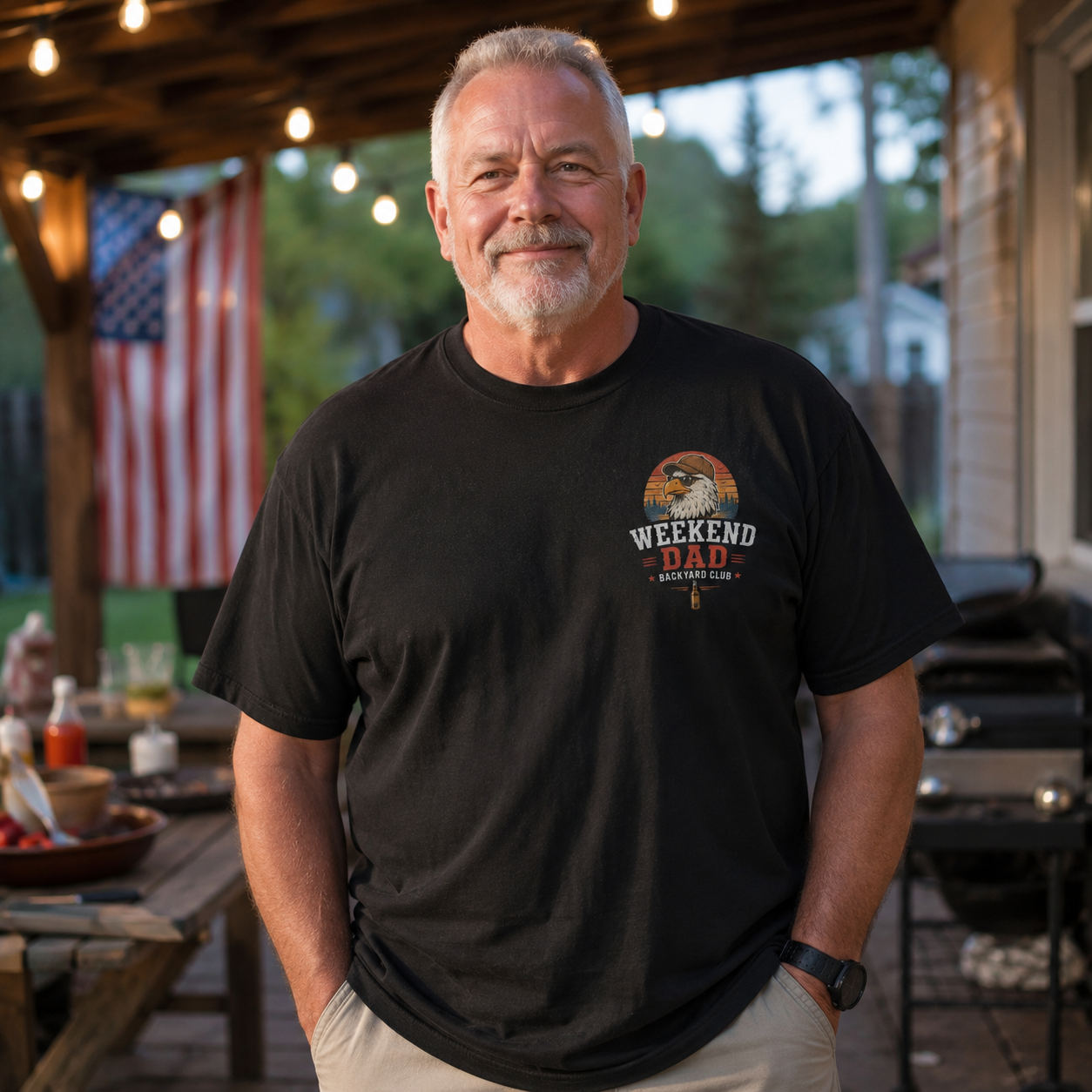 Weekend Dad Backyard Legend | Classic Unisex Tee