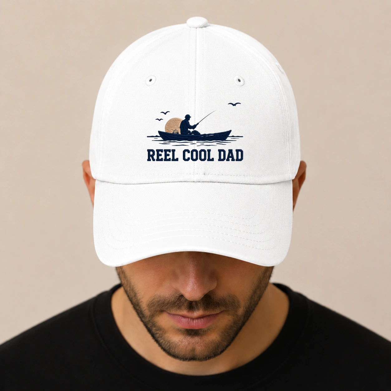 Reel Cool Dad | Baseball Cap