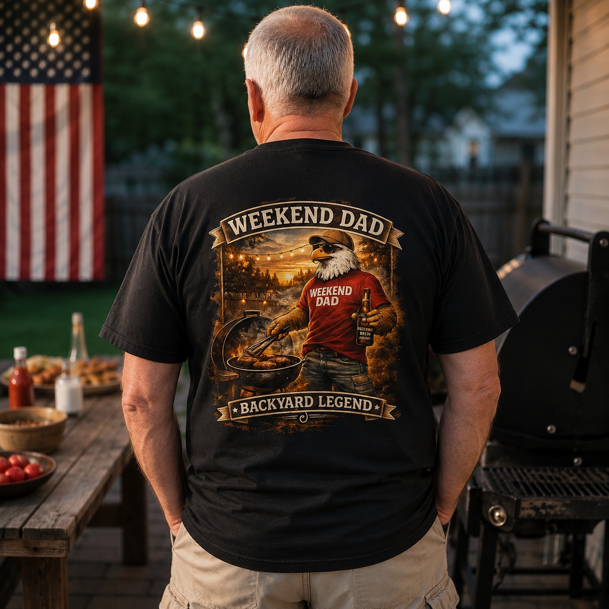 Weekend Dad Backyard Legend | Classic Unisex Tee