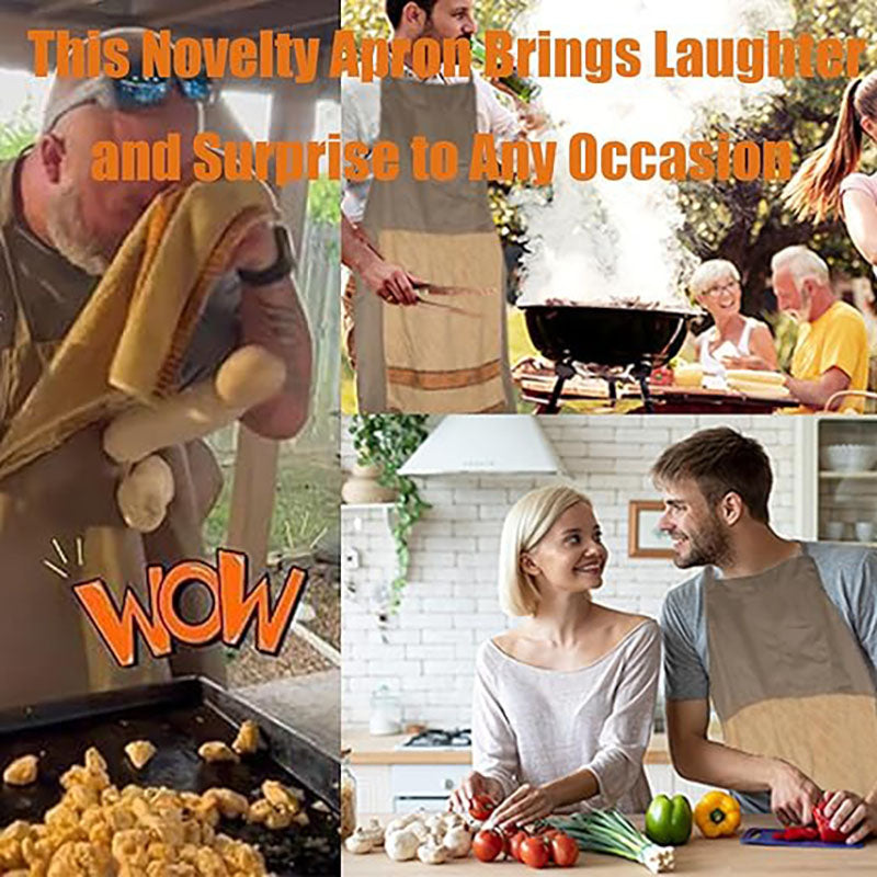 🔥50%OFF🔥Funny Chef Apron A perfect blend of practical kitchen functionality and hilariously funny design