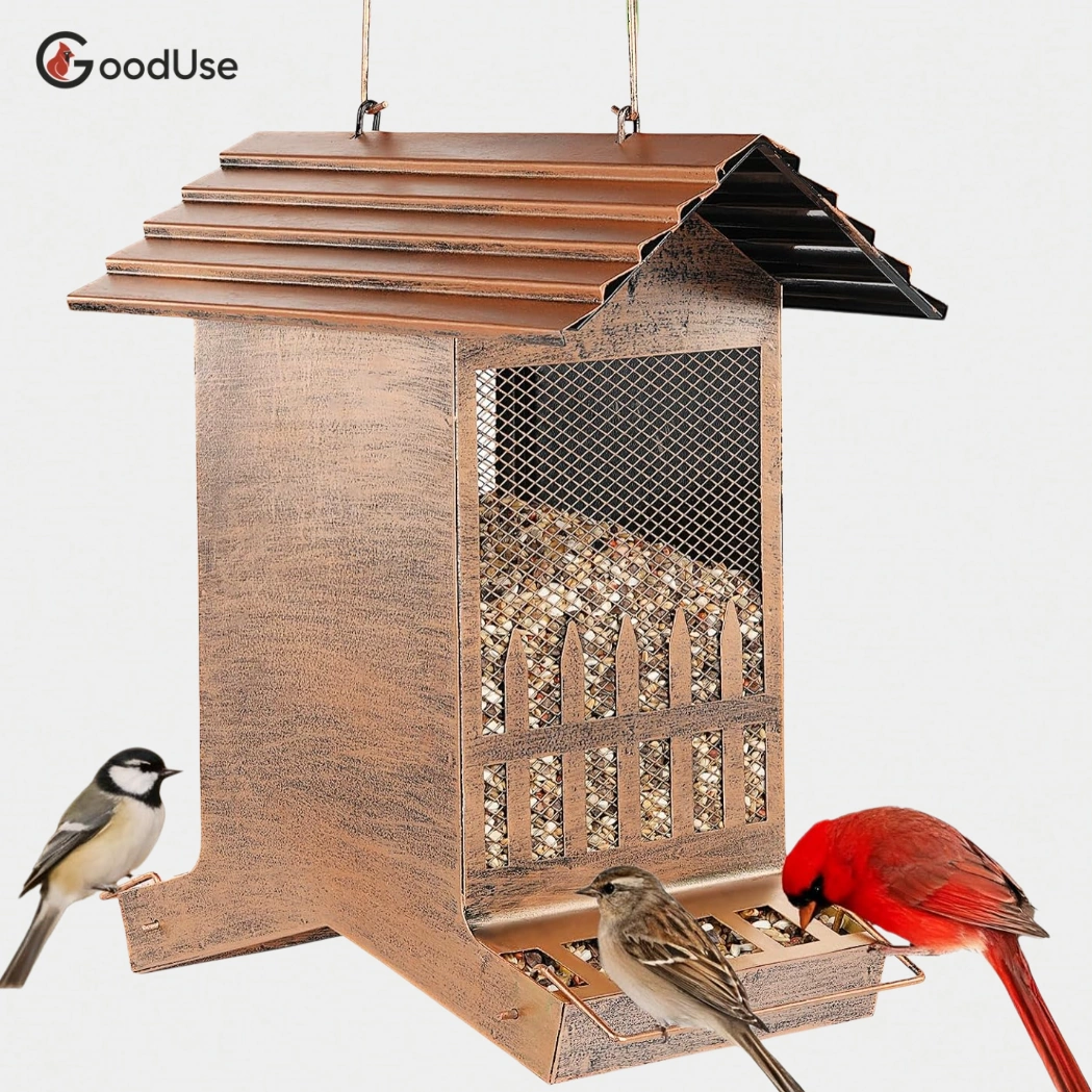 8lb. Double-Sided Eaves Bird Feeder