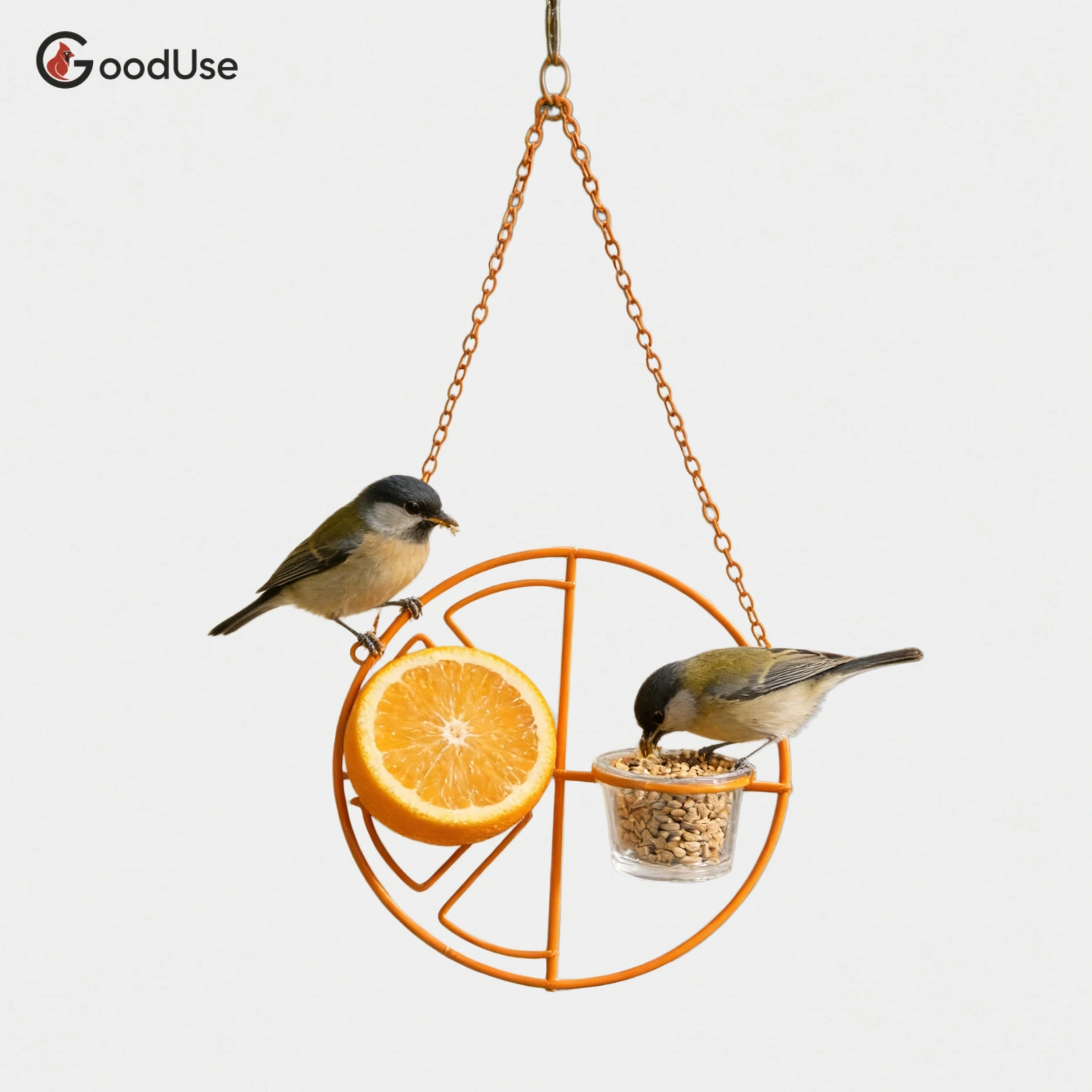 Clementine Oriole Fruit & Jelly Bird Feeder