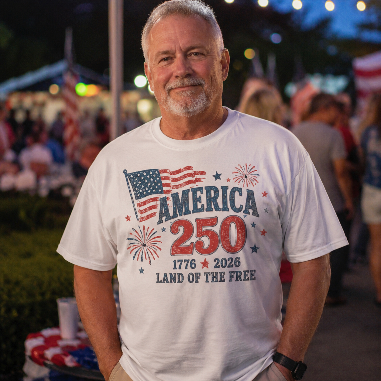 America 250 Fireworks Celebration | Classic Unisex Tee