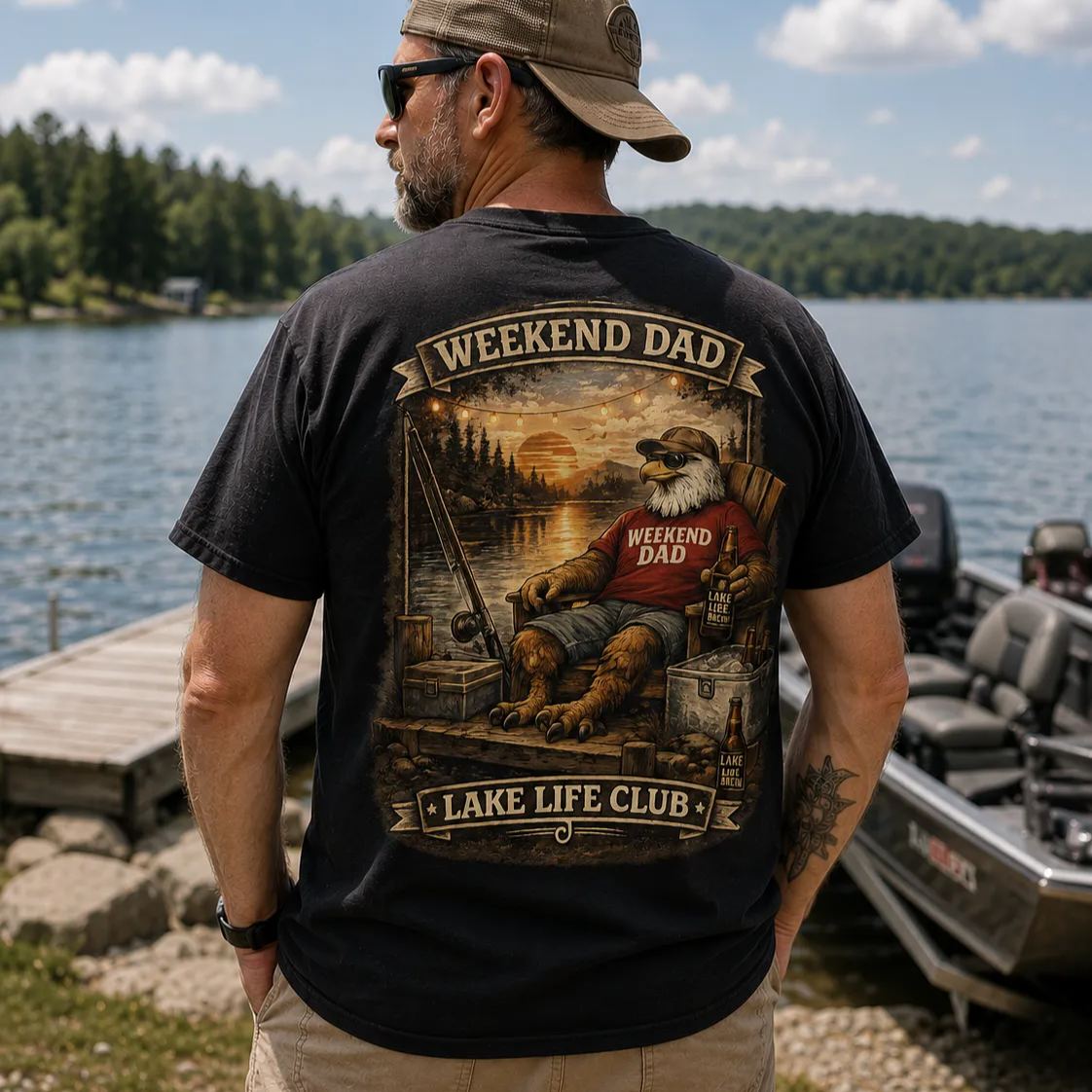 Weekend Dad Lake Life Club | Classic Unisex Tee
