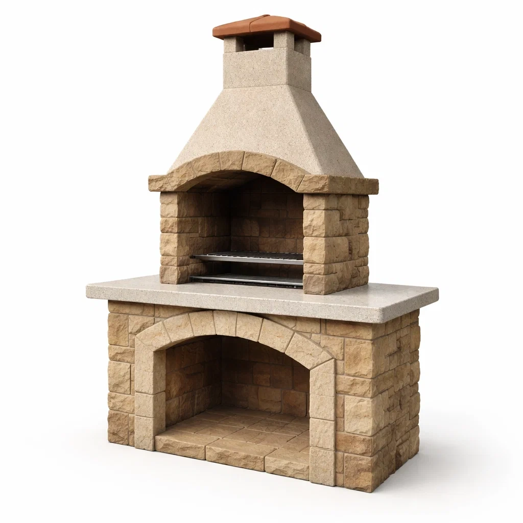 Équipement de cuisson de jardin,Barbecue - LUXEVIBELIVING