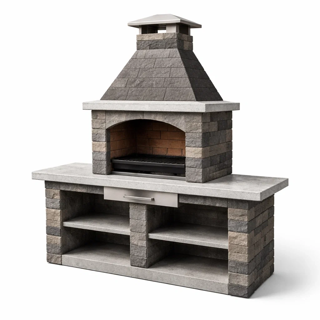 Équipement de cuisson de jardin,Barbecue - LUXEVIBELIVING