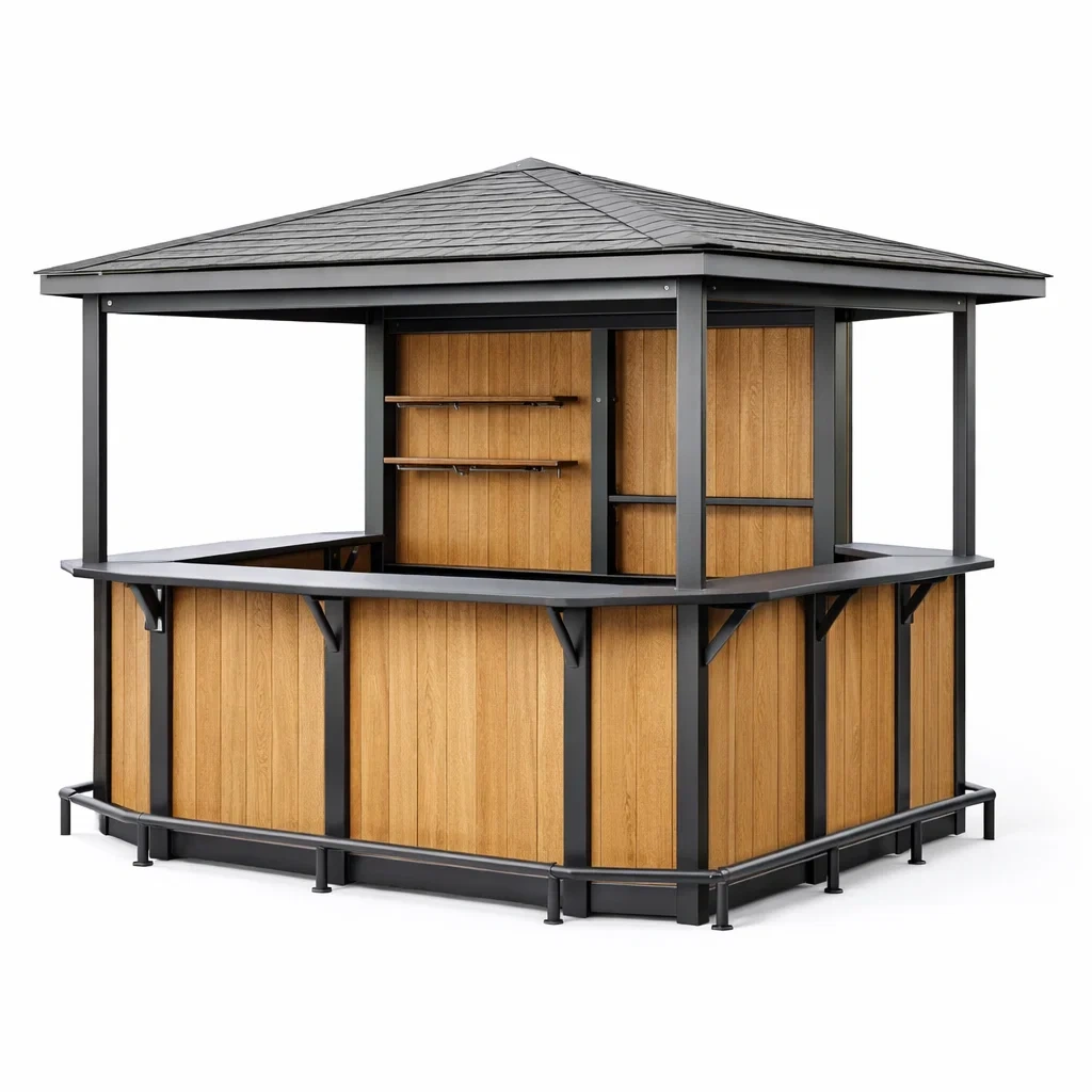 Installations de jardin,Kiosque bar de jardin - LUXEVIBELIVING