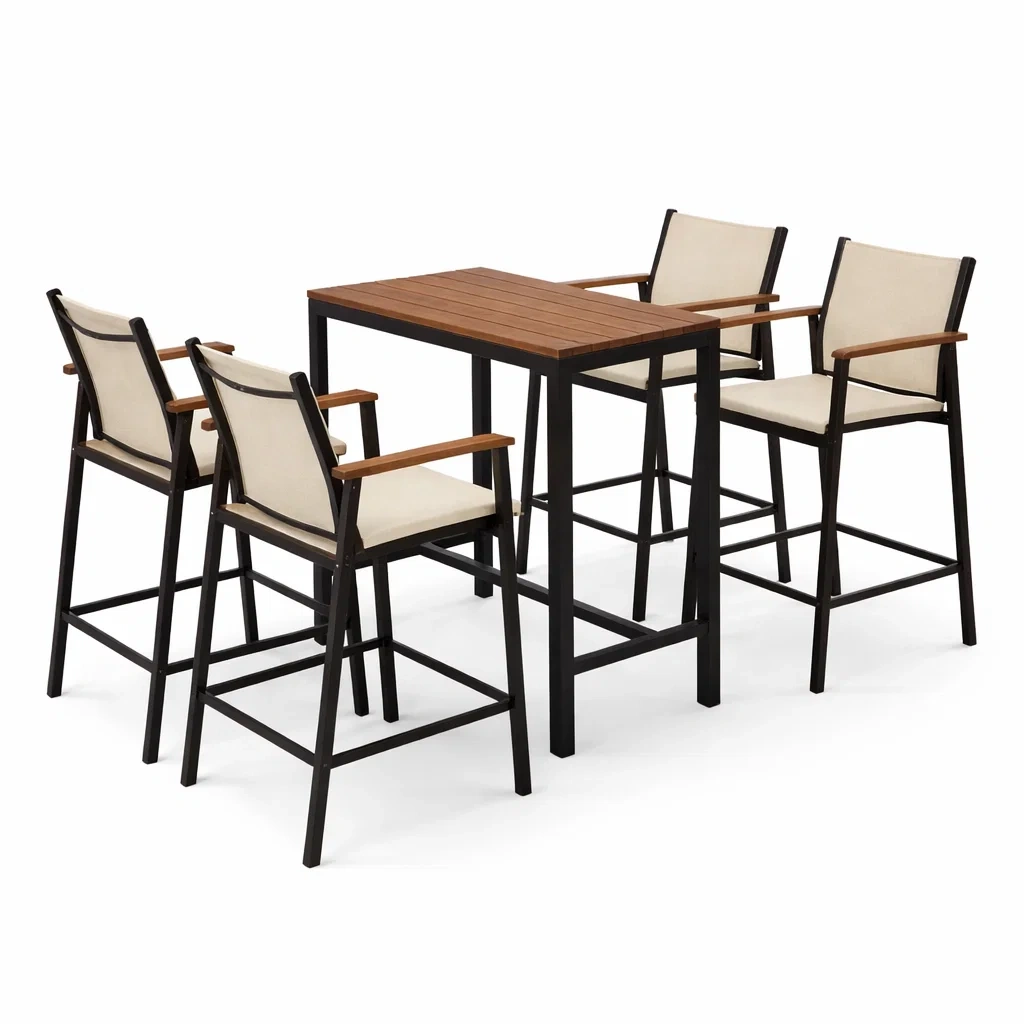 Ensemble de détente de jardin,Ensemble de bar - Chicoasisliving