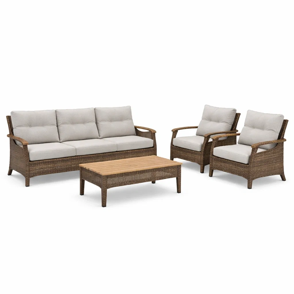 Ensemble de détente de jardin,Ensemble de canapés - Chicoasisliving