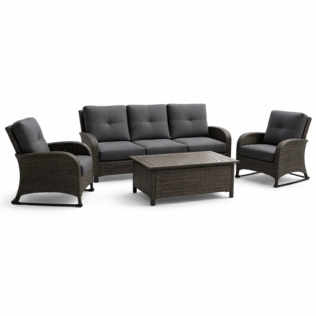 Ensemble de détente de jardin,Ensemble de canapés - Chicoasisliving