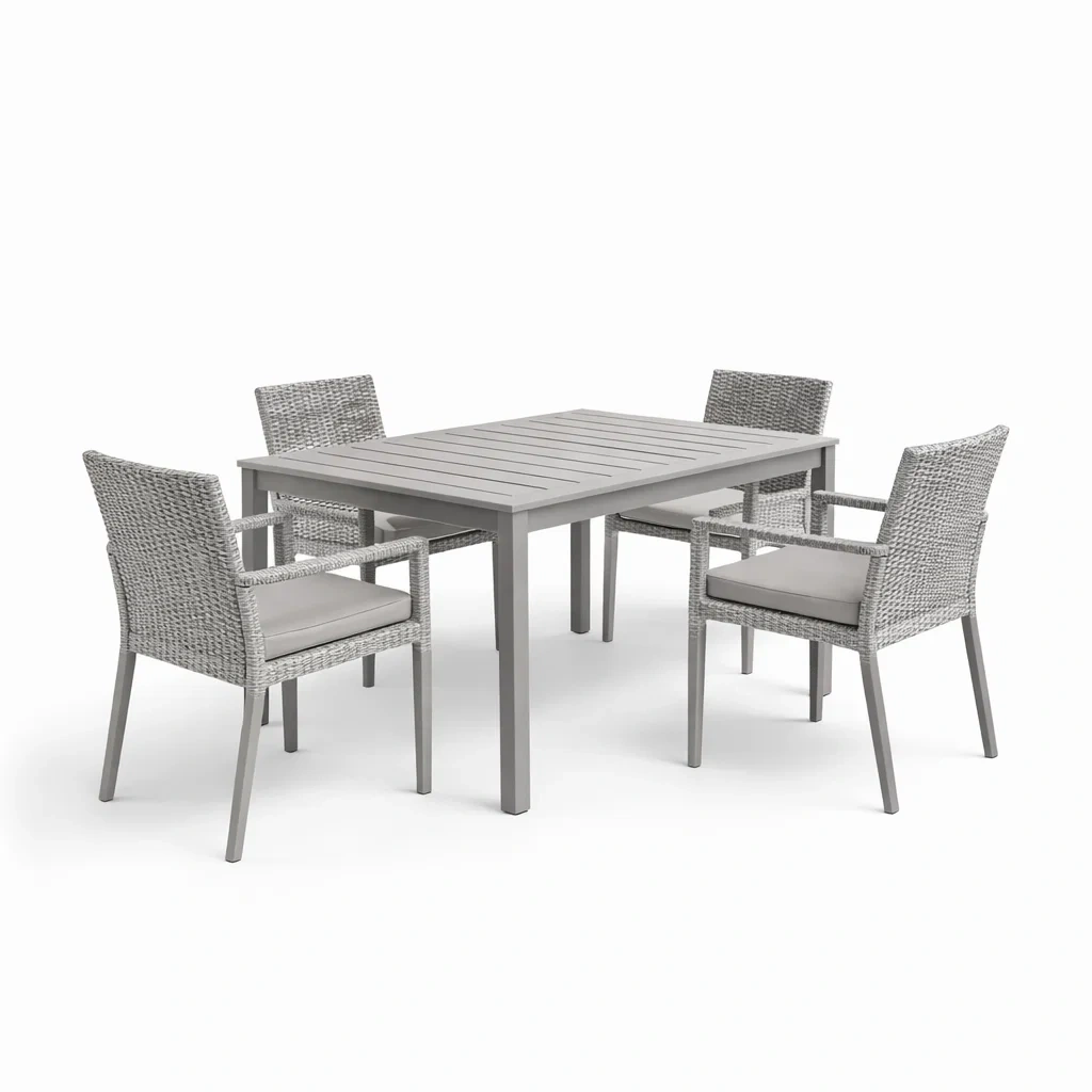 Ensemble de détente de jardin,Ensemble table et chaises - Chicoasisliving