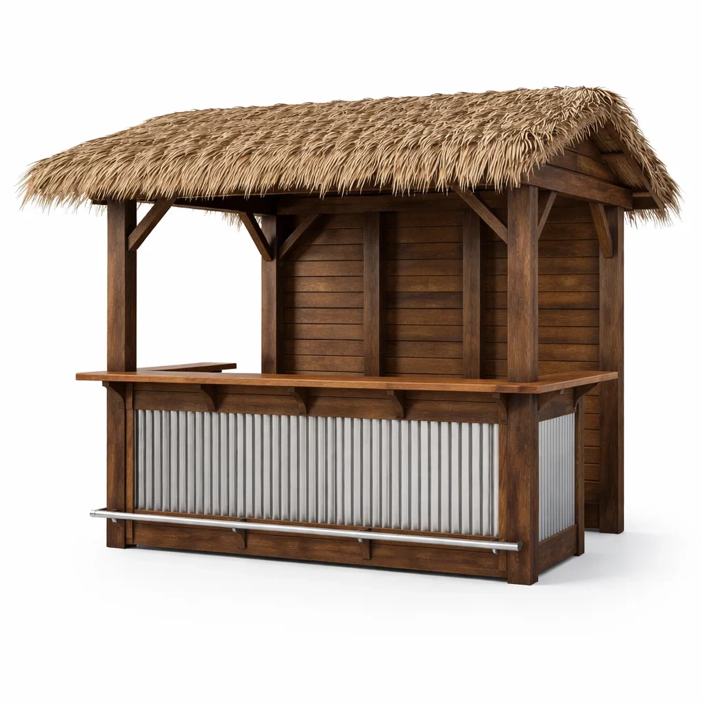 Structures de jardin,Kiosque bar de jardin - Chicoasisliving