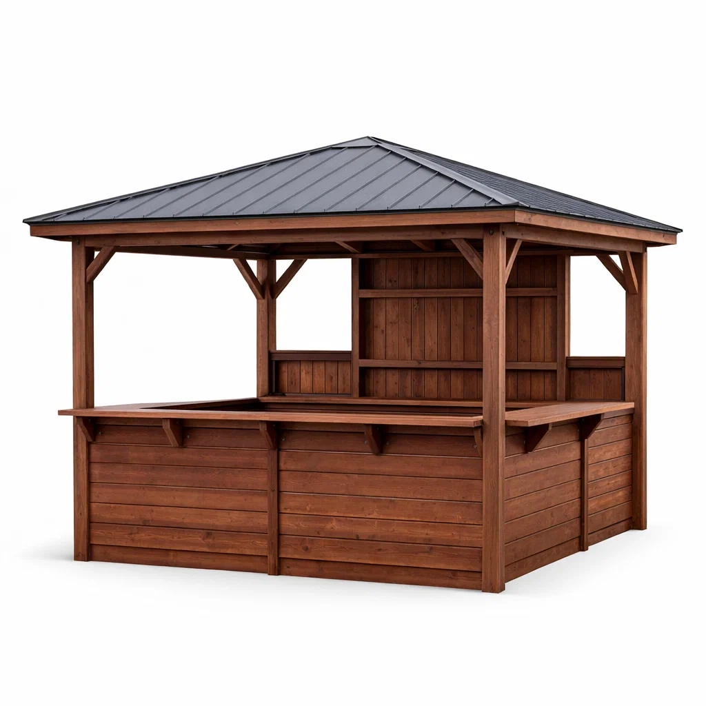 Structures de jardin,Kiosque bar de jardin - Chicoasisliving