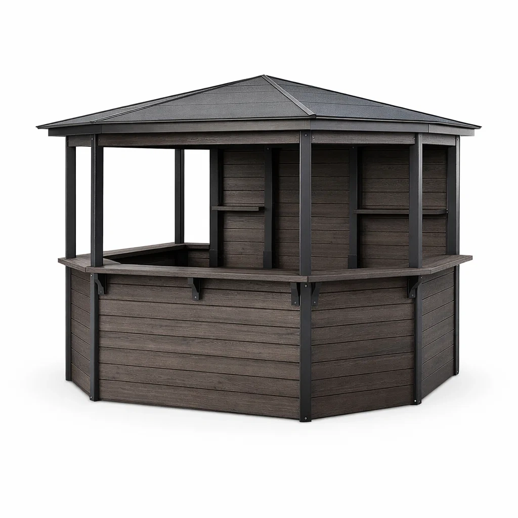 Structures de jardin,Kiosque bar de jardin - Chicoasisliving